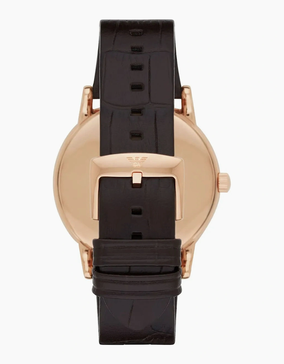 Emporio Armani AR2502 Luigi Brown Leather Men's Watch