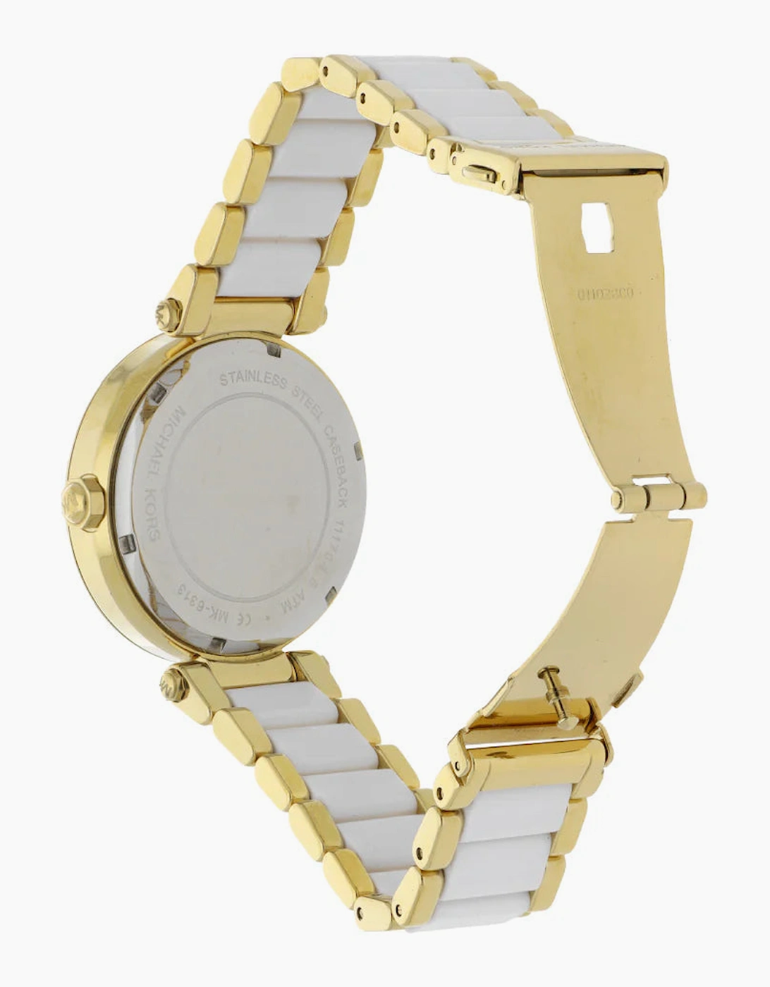 Michael Kors Ladies Parker Yellow Gold Watch MK6313