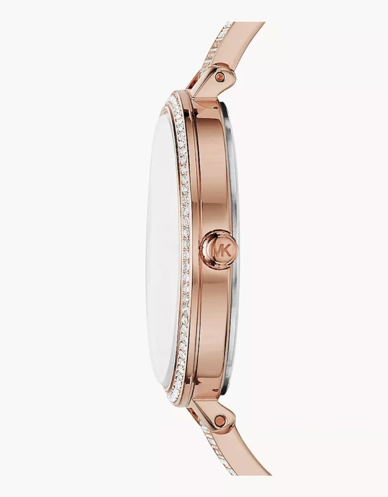 Michael Kors Ladies Rose Gold Jaryn Watch MK3785
