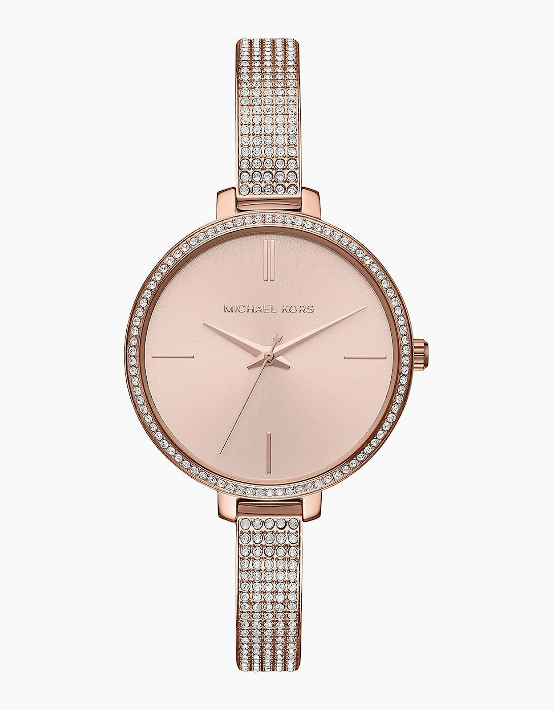 Women's Michael Kors Ladies Rose Gold Jaryn Watch MK3785 - Pink
