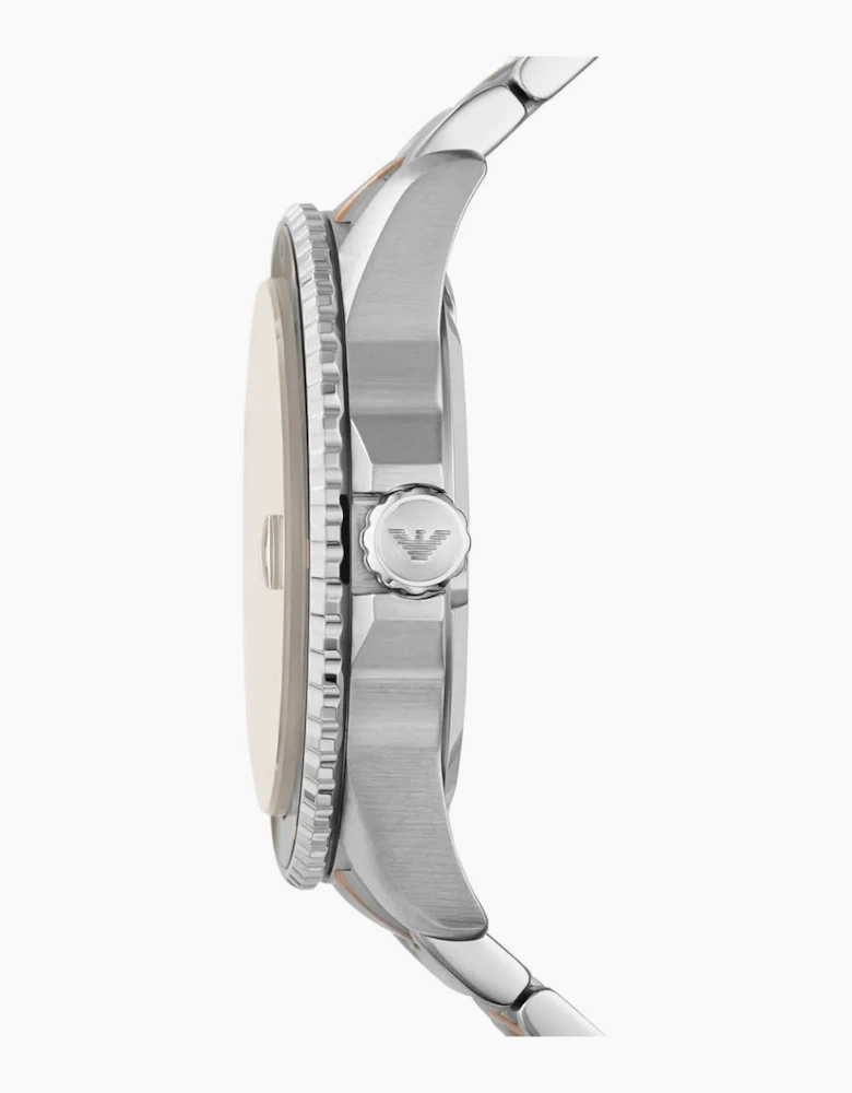 Emporio Armani Men's Diver Two Tone Watch AR11340