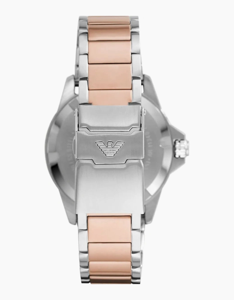 Emporio Armani Men's Diver Two Tone Watch AR11340
