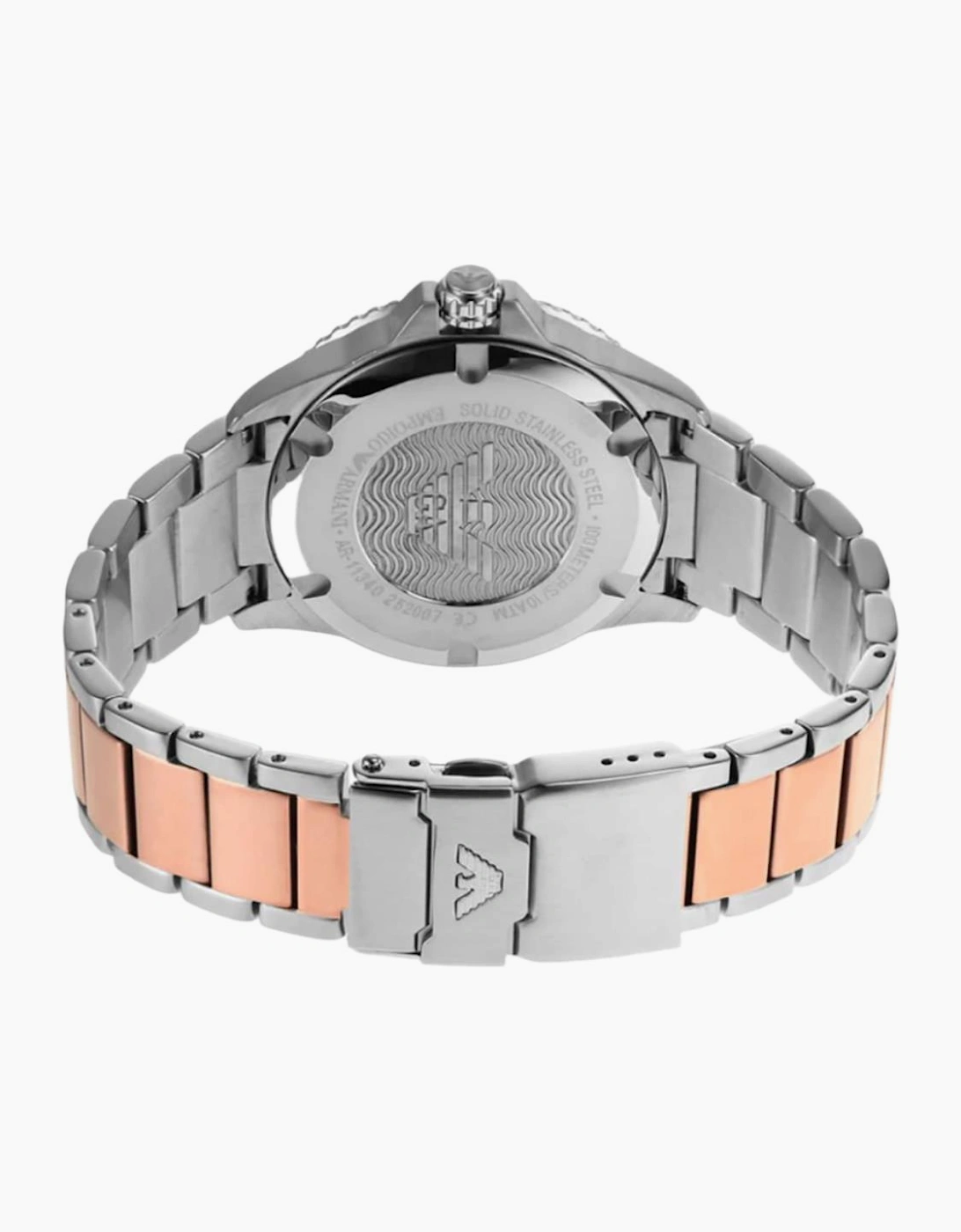 Emporio Armani Men's Diver Two Tone Watch AR11340