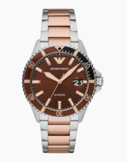 Two-Tone Silver / Rose Gold
