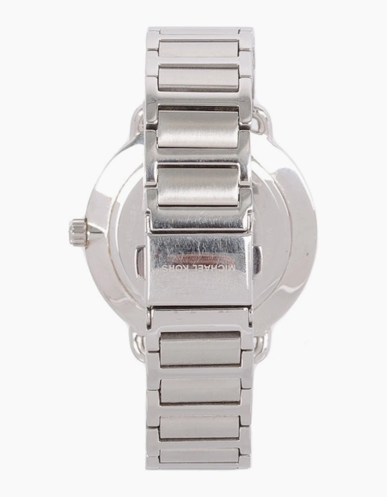 Michael Kors Ladies Silver Nia Watch MK3988