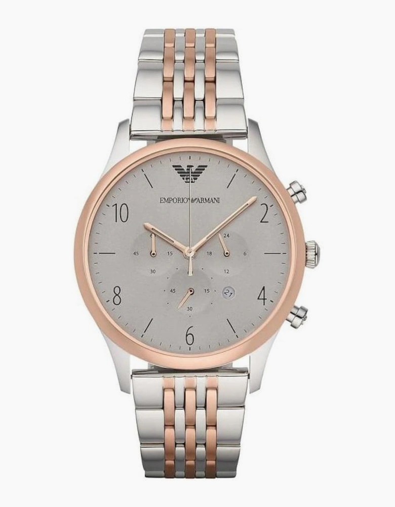Emporio Armani AR1864 Two Tone Chronograph Men's Watch