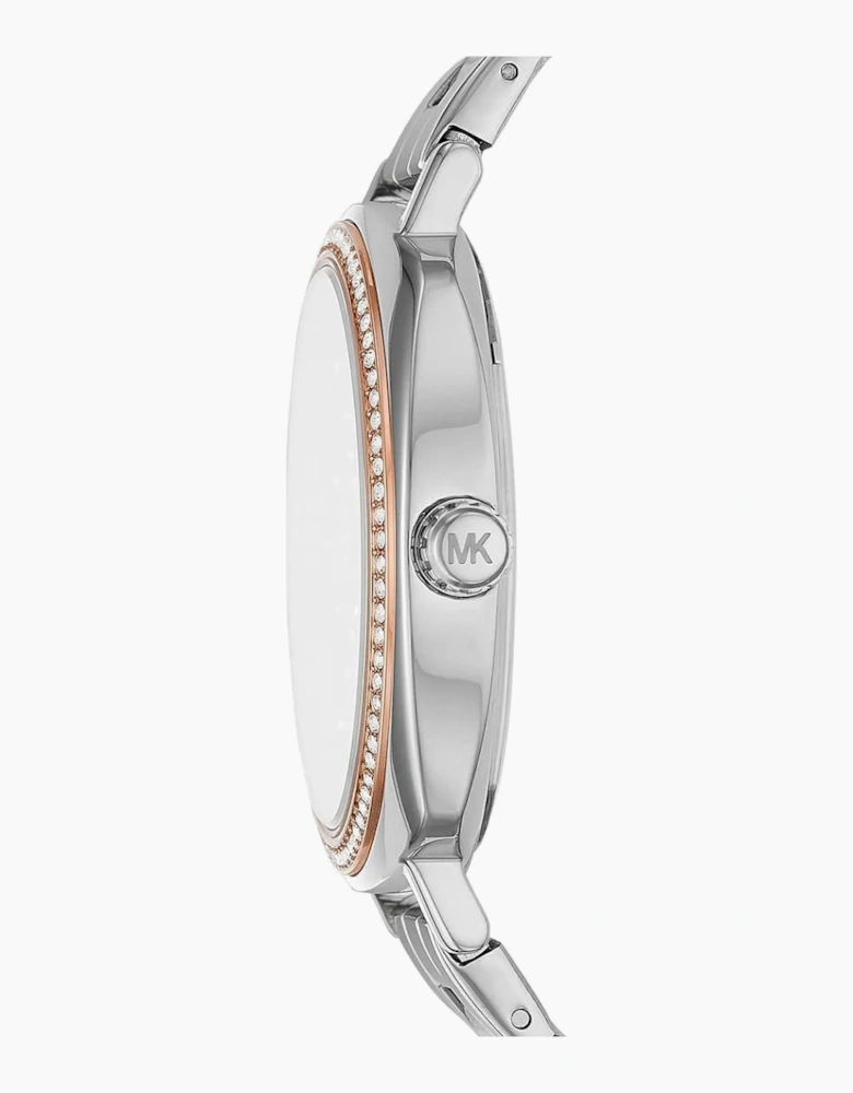 Michael Kors Ladies Silver Nia Watch MK3988