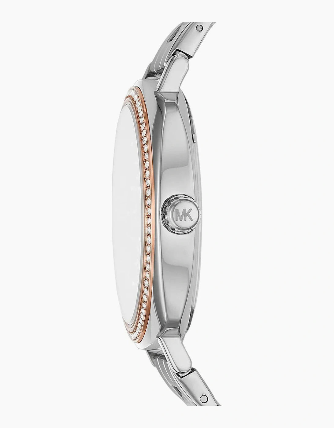 Michael Kors Ladies Silver Nia Watch MK3988