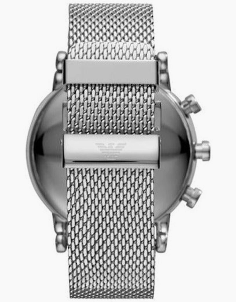 Emporio Armani AR11104 Aviator Steel Mesh Men's Watch