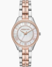 Two-Tone Silver Rose Gold-Tone