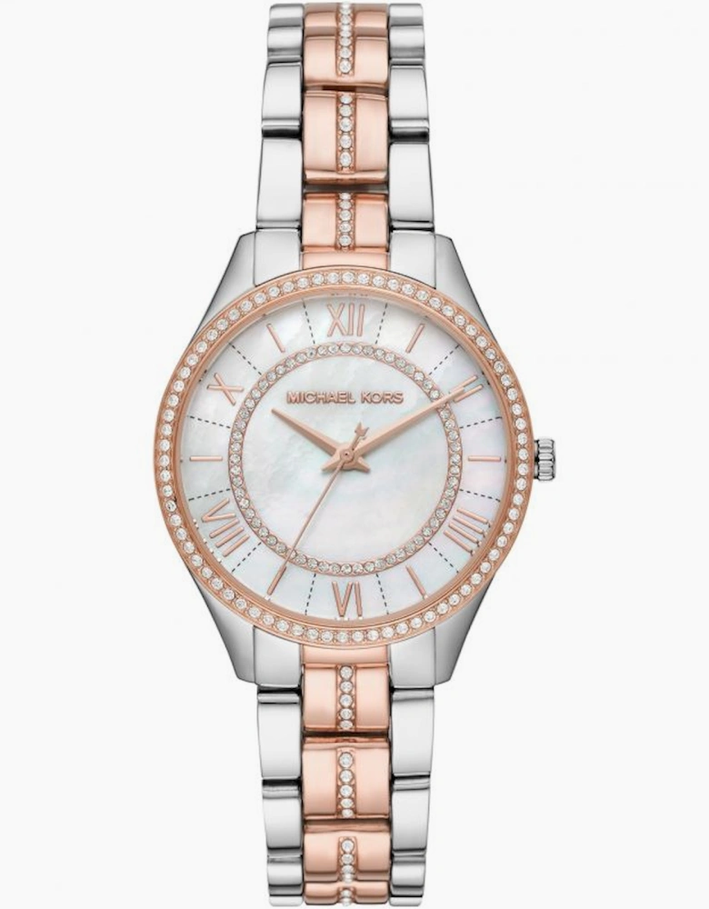 Michael Kors Ladies Two-Tone Lauryn Watch MK3979