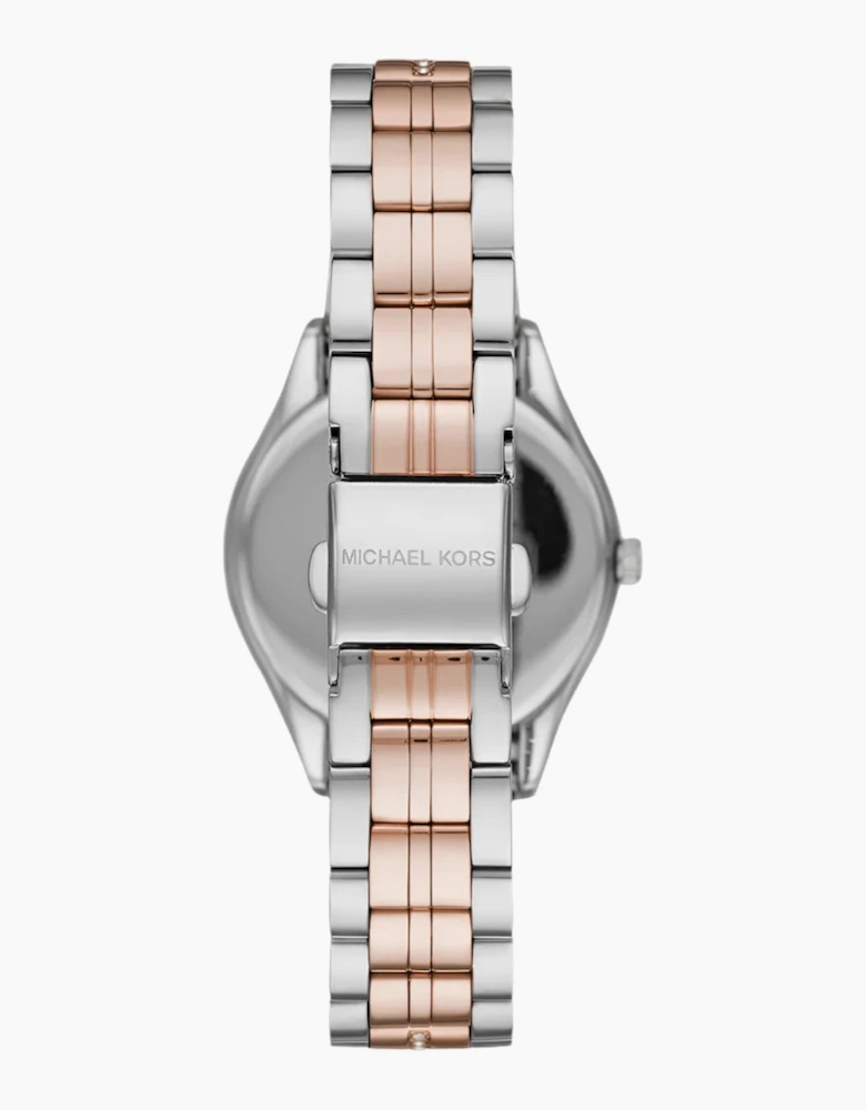 Michael Kors Ladies Two-Tone Lauryn Watch MK3979