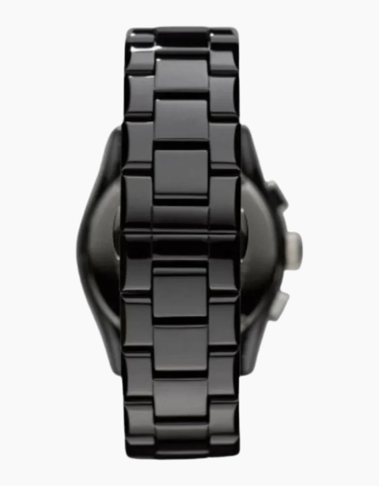 Emporio Armani  AR1400 Black Ceramic Chronograph Men's Watch