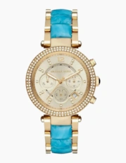 Gold Tone / Blue