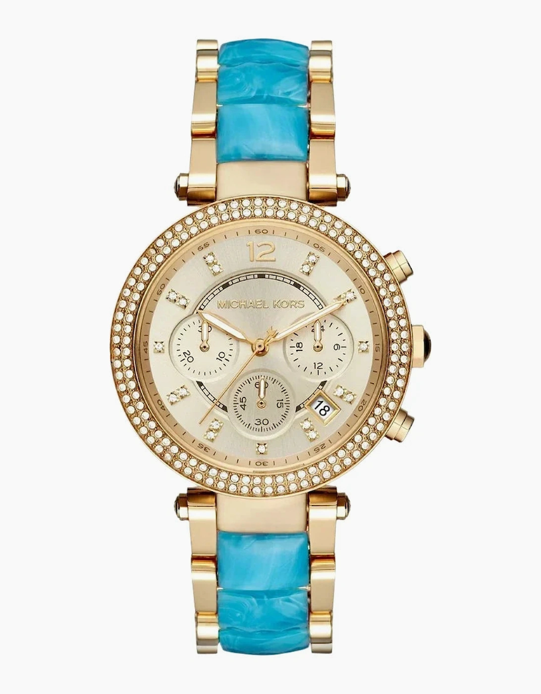 Michael Kors Ladies Two-Tone Ritz Watch MK6328