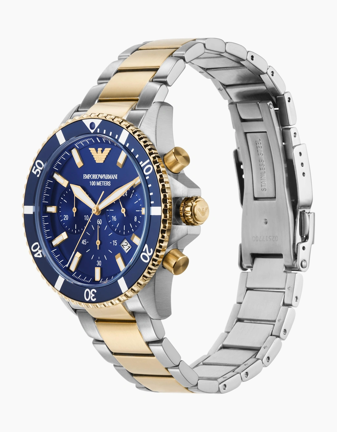 Emporio Armani Men's Diver Gold Watch AR11362