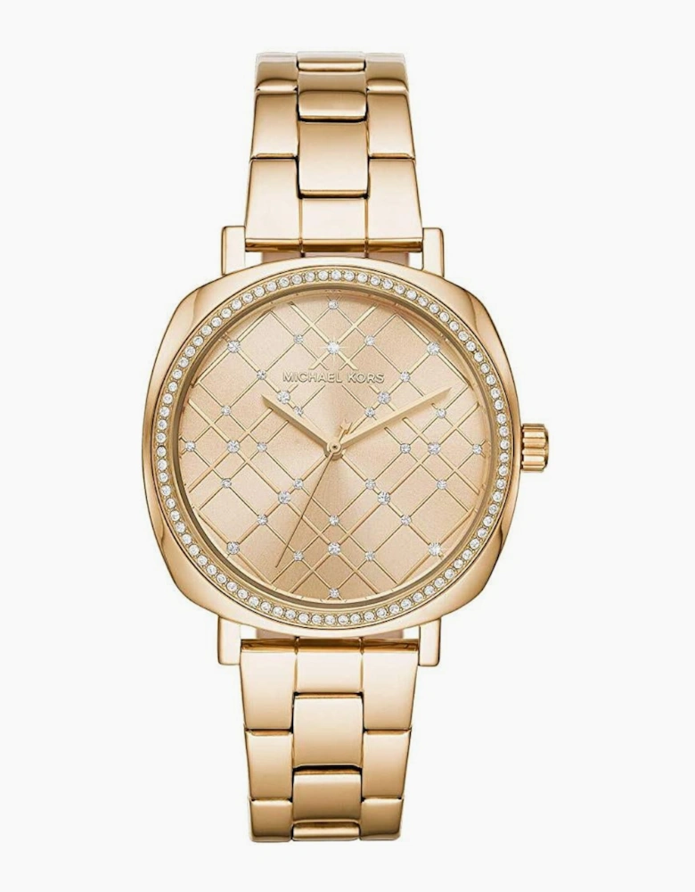 Michael Kors Ladies Gold Nia Watch MK3989