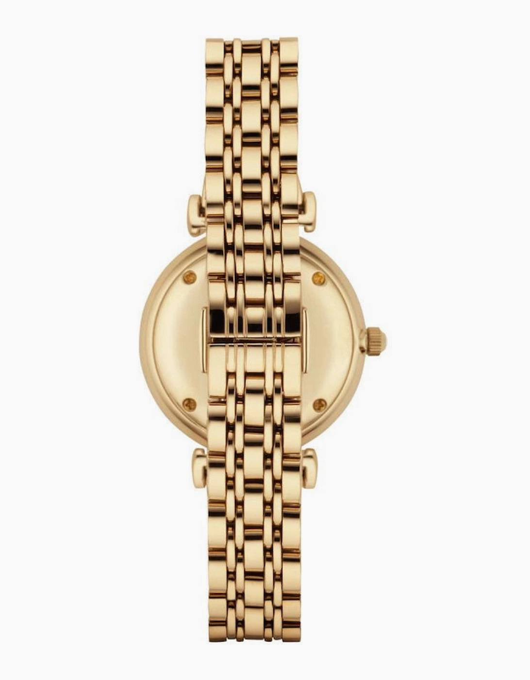 Emporio Armani Ladies T-Bar Gianni Gold Watch AR1877