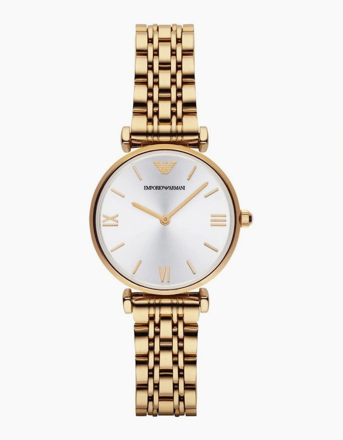 Emporio Armani Ladies T-Bar Gianni Gold Watch AR1877