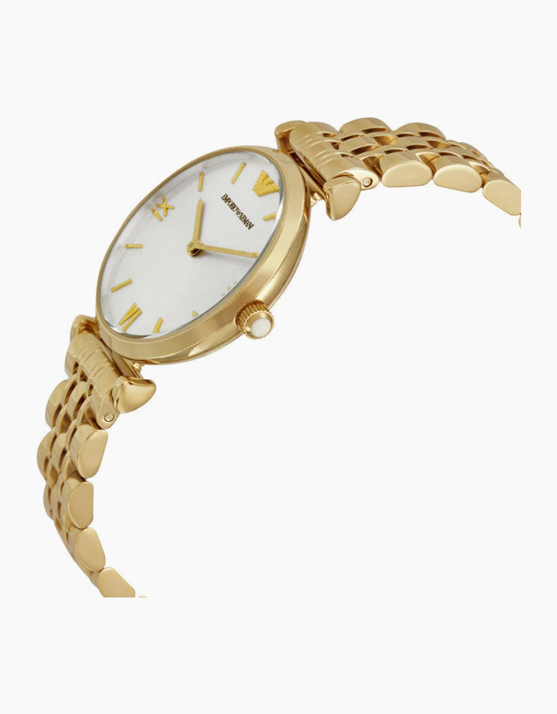 Emporio Armani Ladies T-Bar Gianni Gold Watch AR1877