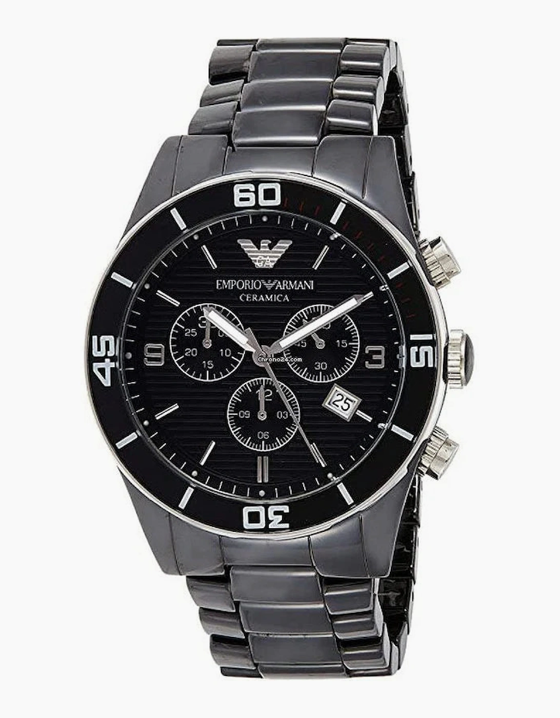 Emporio Armani AR1421 Black Ceramic Chronograph Men's Watch