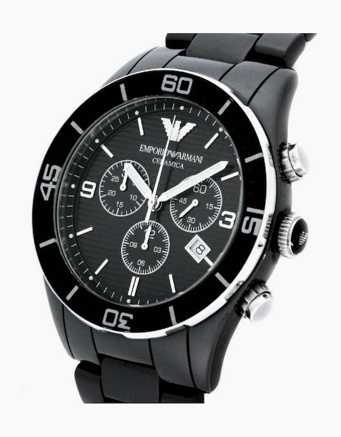 Emporio Armani AR1421 Black Ceramic Chronograph Men's Watch