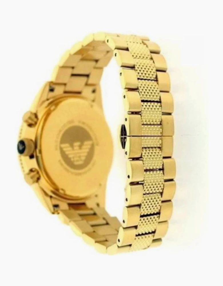 Emporio Armani AR5857 PVD Gold Chronograph Men's Watch