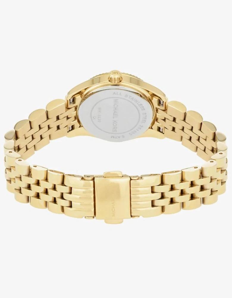 Michael Kors Petite Lexington Ladies Gold Watch MK3229