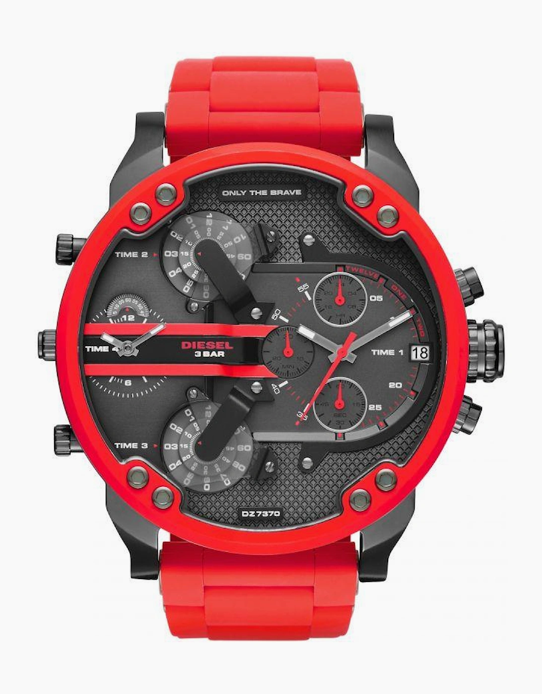 Diesel DZ7370 Daddy 2.0 Red Chronograph Men's Watch