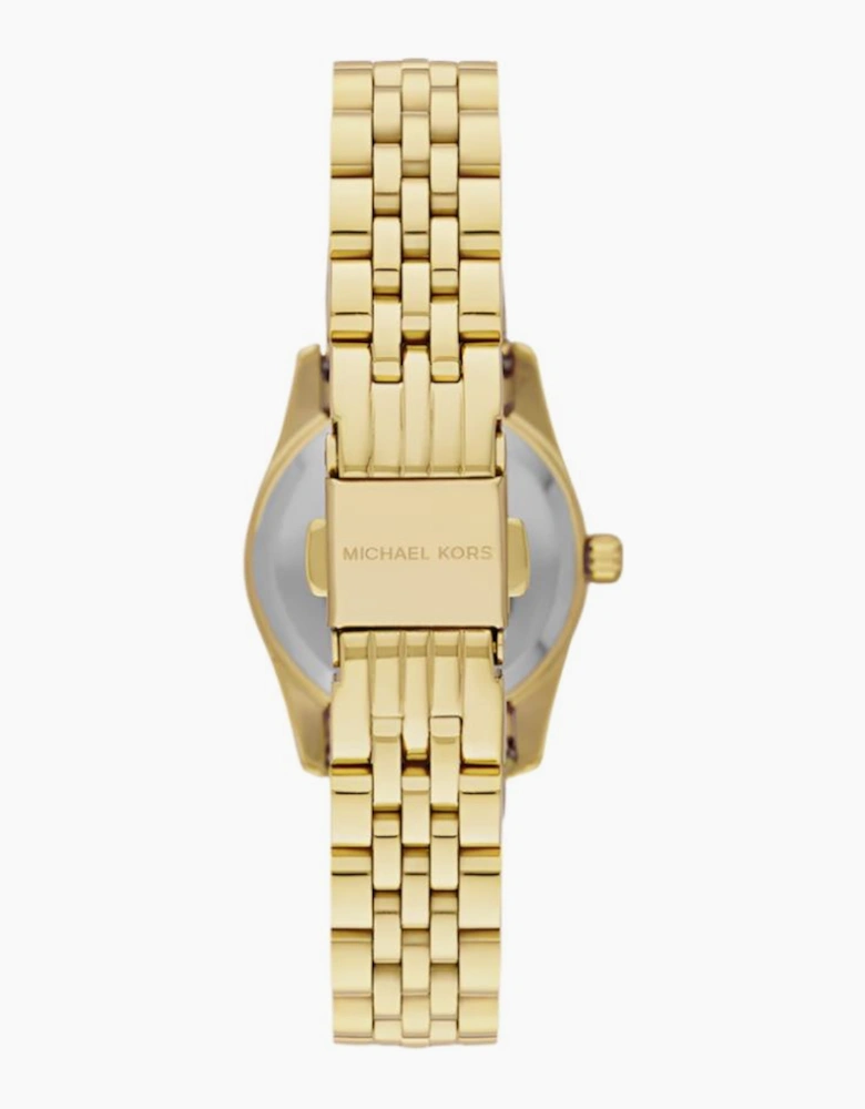 Michael Kors Petite Lexington Ladies Gold Watch MK3229