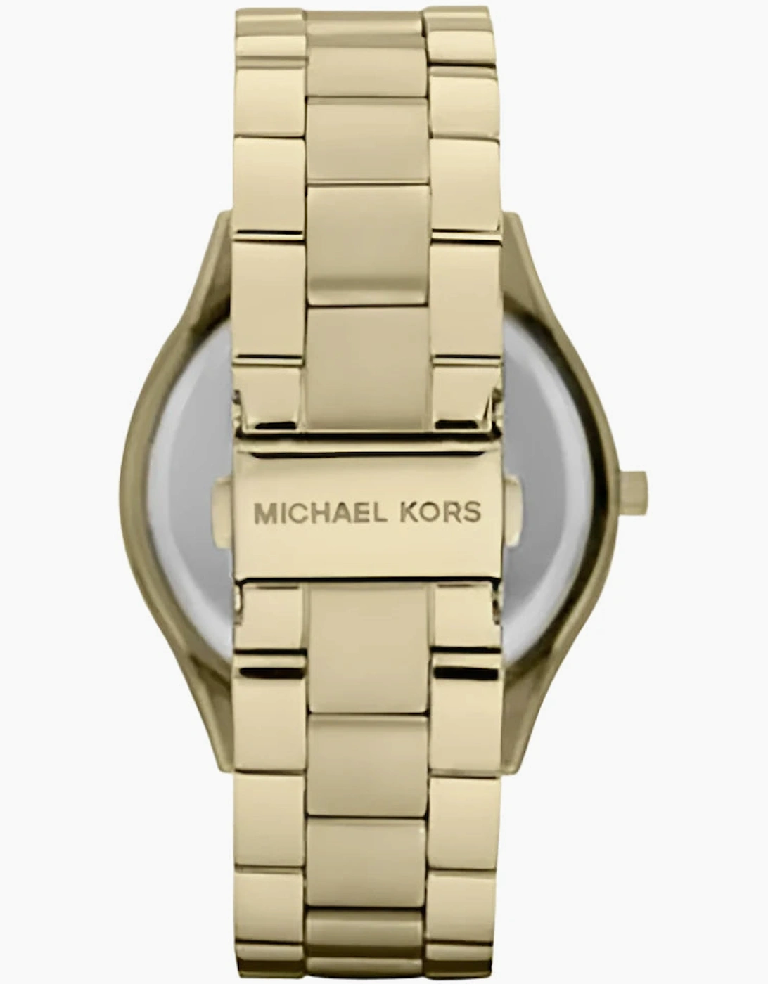 Michael Kors Ladies Slim Runway Gold Watch MK3264