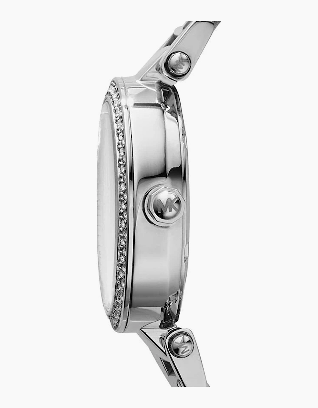 Michael Kors MK5615 Mini Parker Silver Chronograph Ladies Watch