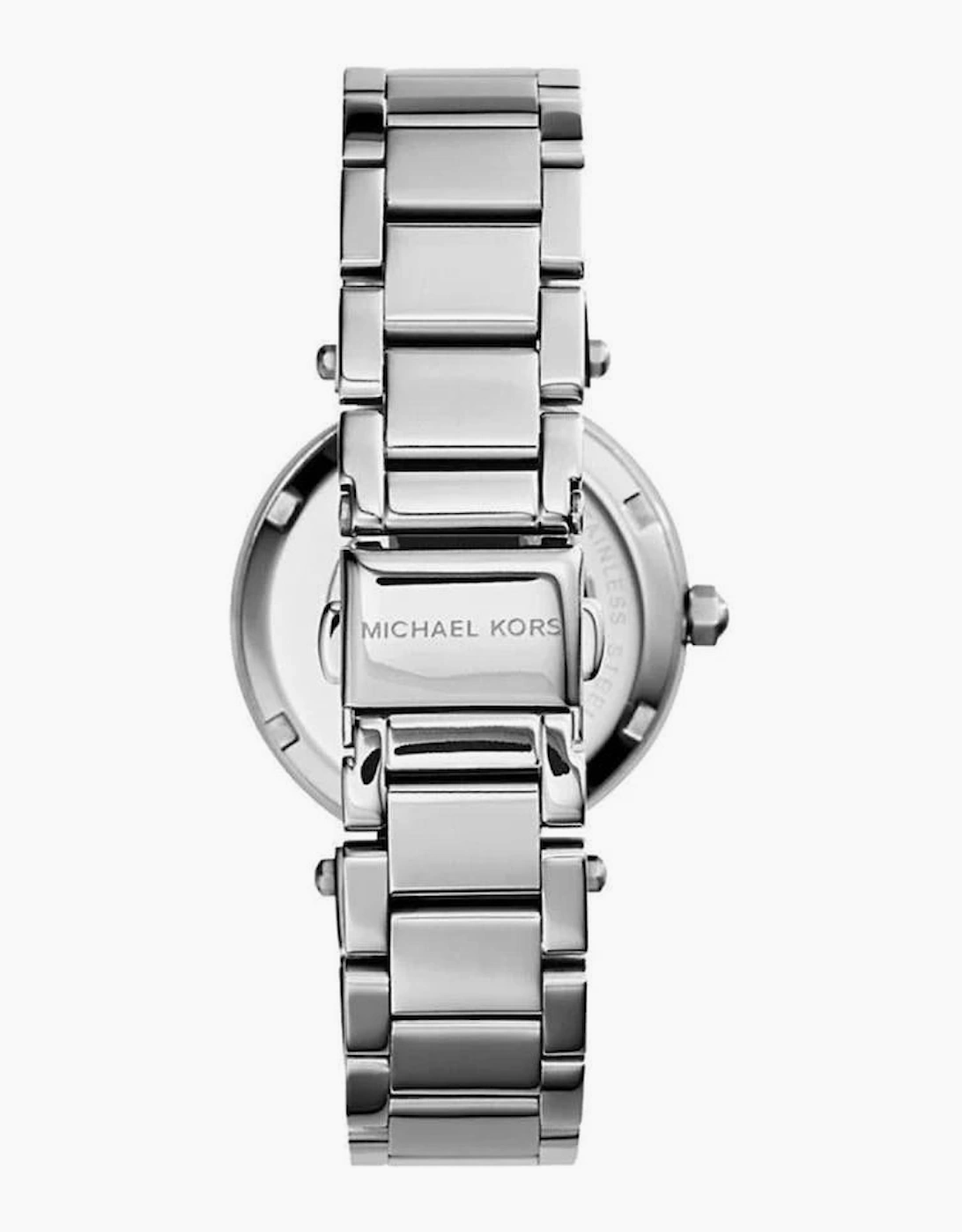 Michael Kors MK5615 Mini Parker Silver Chronograph Ladies Watch