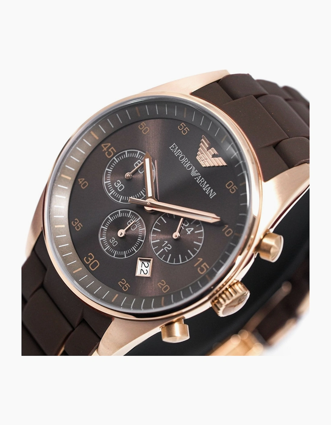 Emporio Armani Ladies Brown Watch AR5891