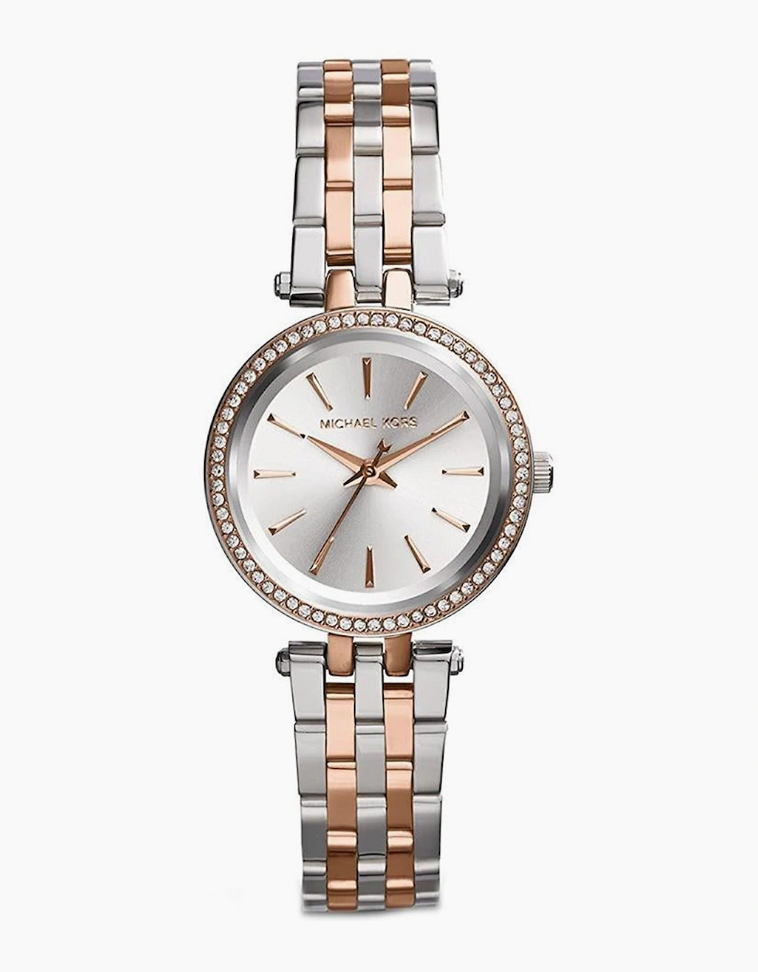 Michael Kors MK3298 Darci Petite Silver Two Tone Ladies Watch