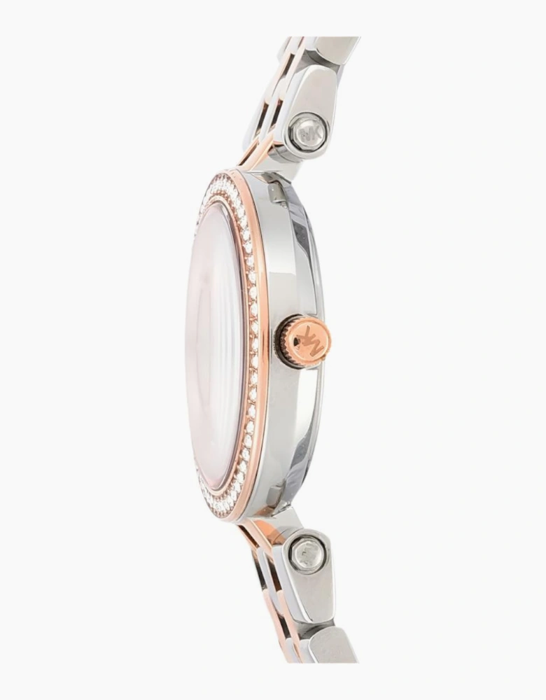 Michael Kors MK3298 Darci Petite Silver Two Tone Ladies Watch