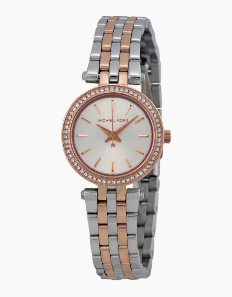 Michael Kors MK3298 Darci Petite Silver Two Tone Ladies Watch