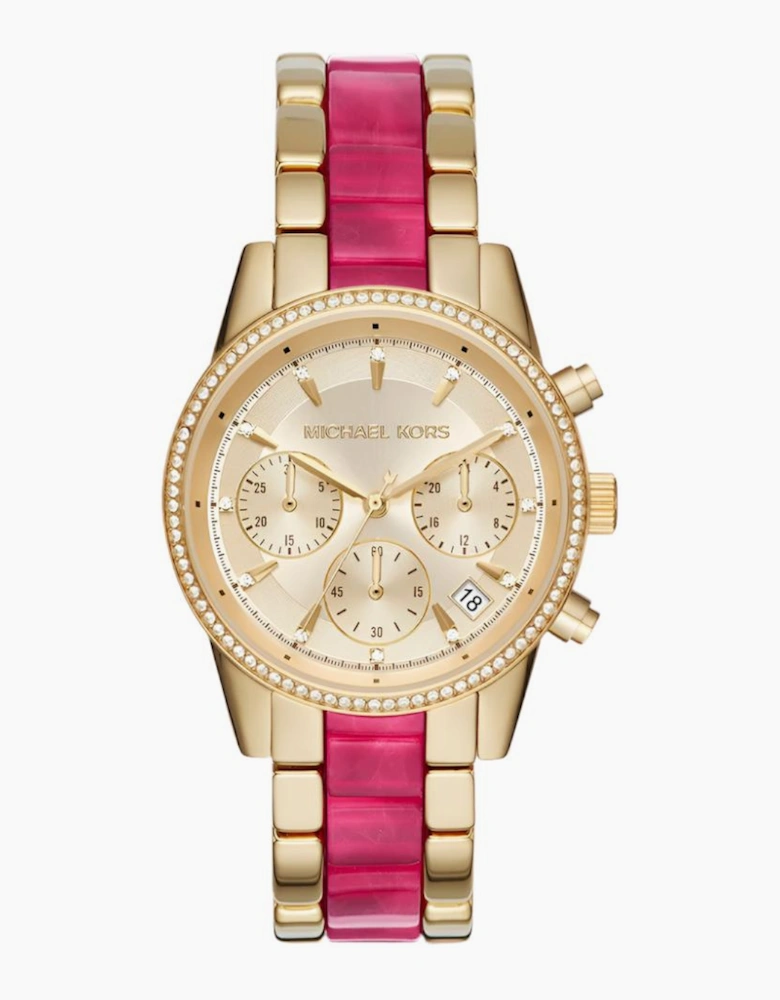 Michael Kors Ladies Two-Tone Ritz Watch MK6517