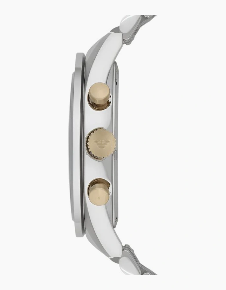 Emporio Armani Men's Tazio Two Tone Watch AR8030