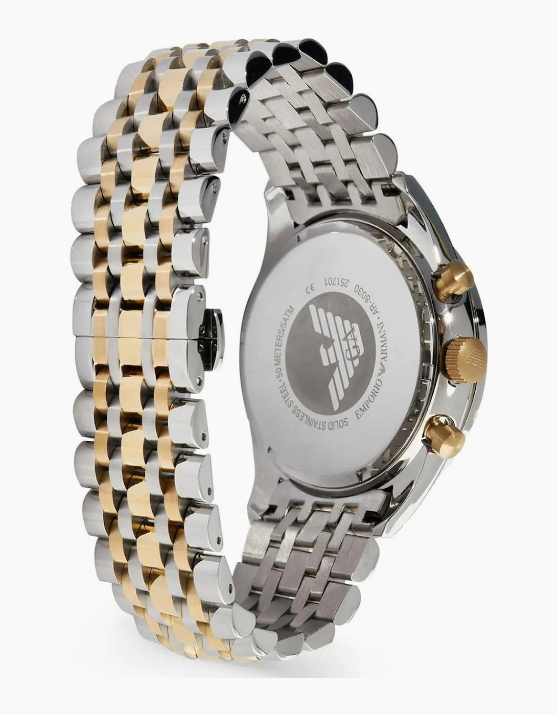 Emporio Armani Men's Tazio Two Tone Watch AR8030
