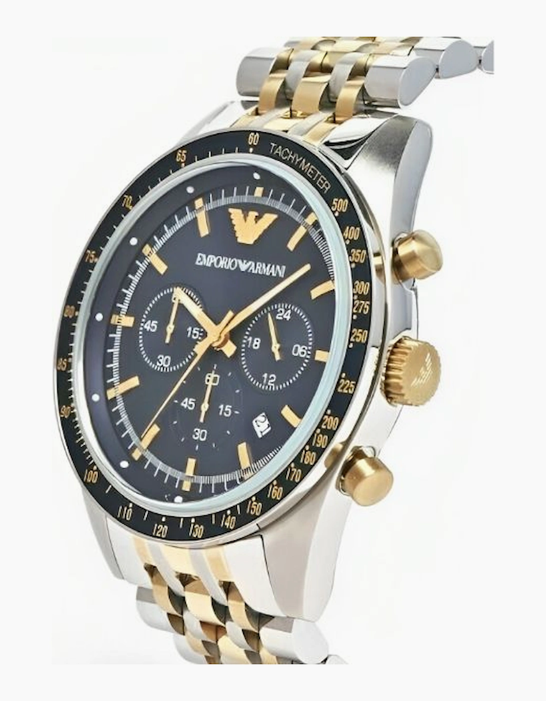 Emporio Armani Men's Tazio Two Tone Watch AR8030