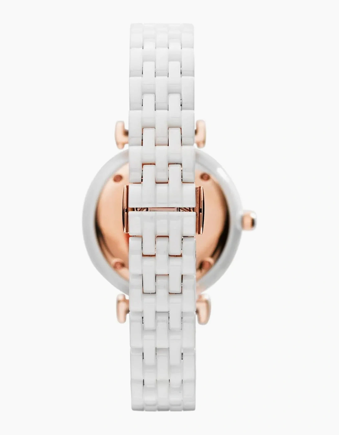 Emporio Armani AR1486 White Ceramic Ladies Watch