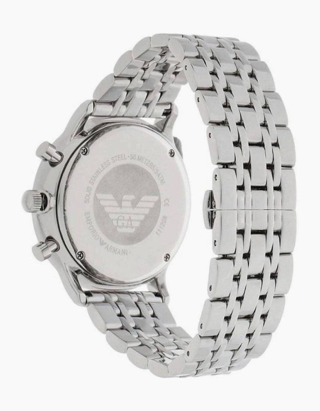 Emporio Armani AR1933 Silver Tone Chronograph Men's Watch