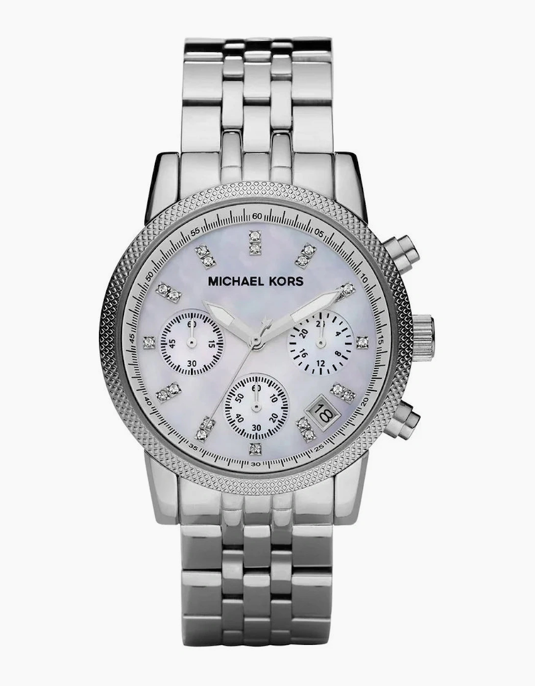 Michael Kors Ritz Ladies Silver Watch MK5020