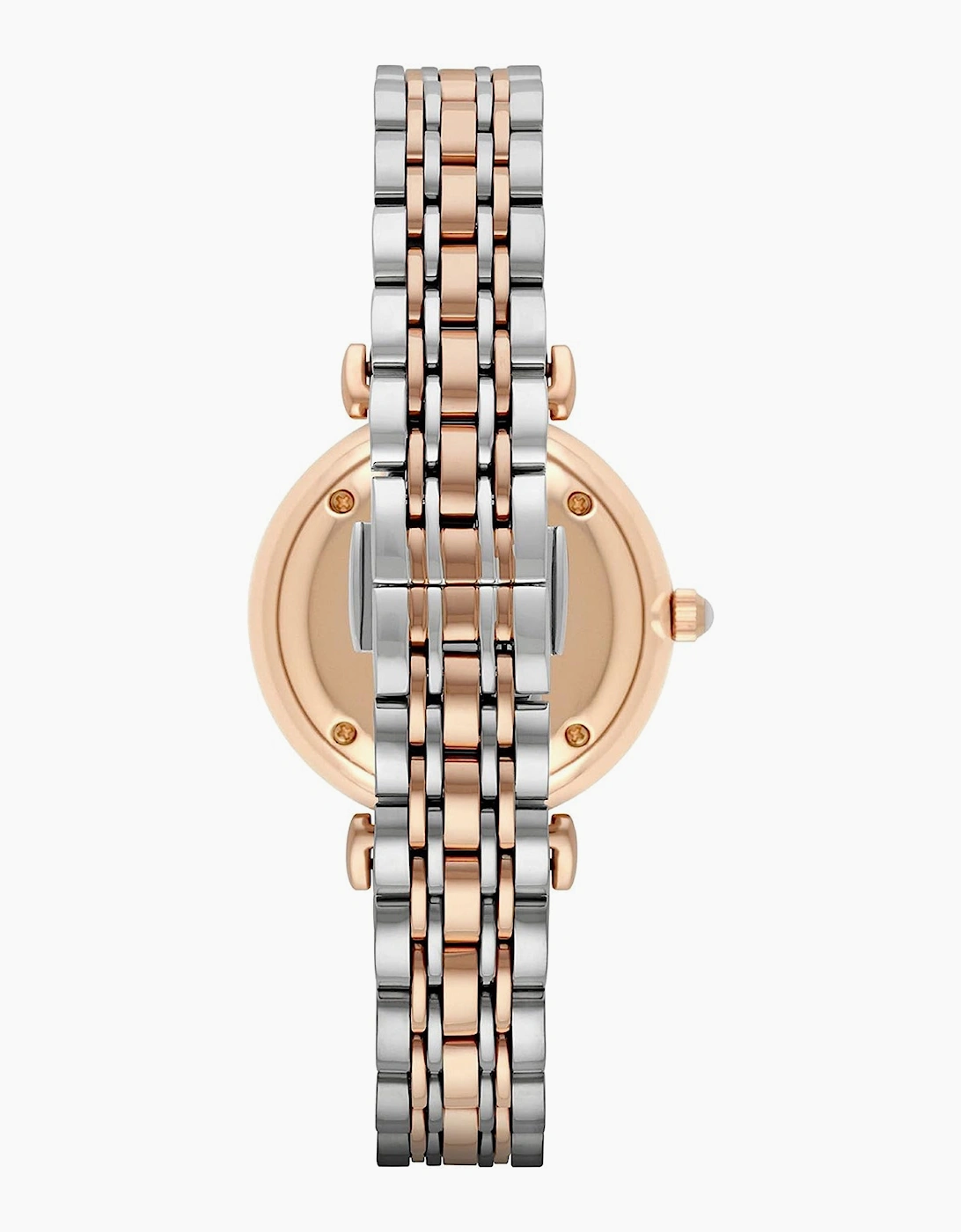 Emporio Armani AR1926 Rose Gold and Silver Two Tone Ladies Watch