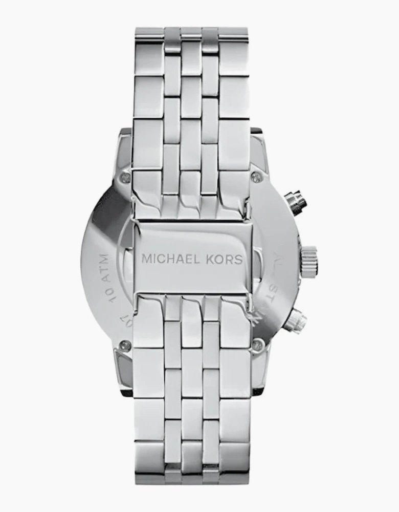Michael Kors Ladies Silver Chronograph Watch MK5021