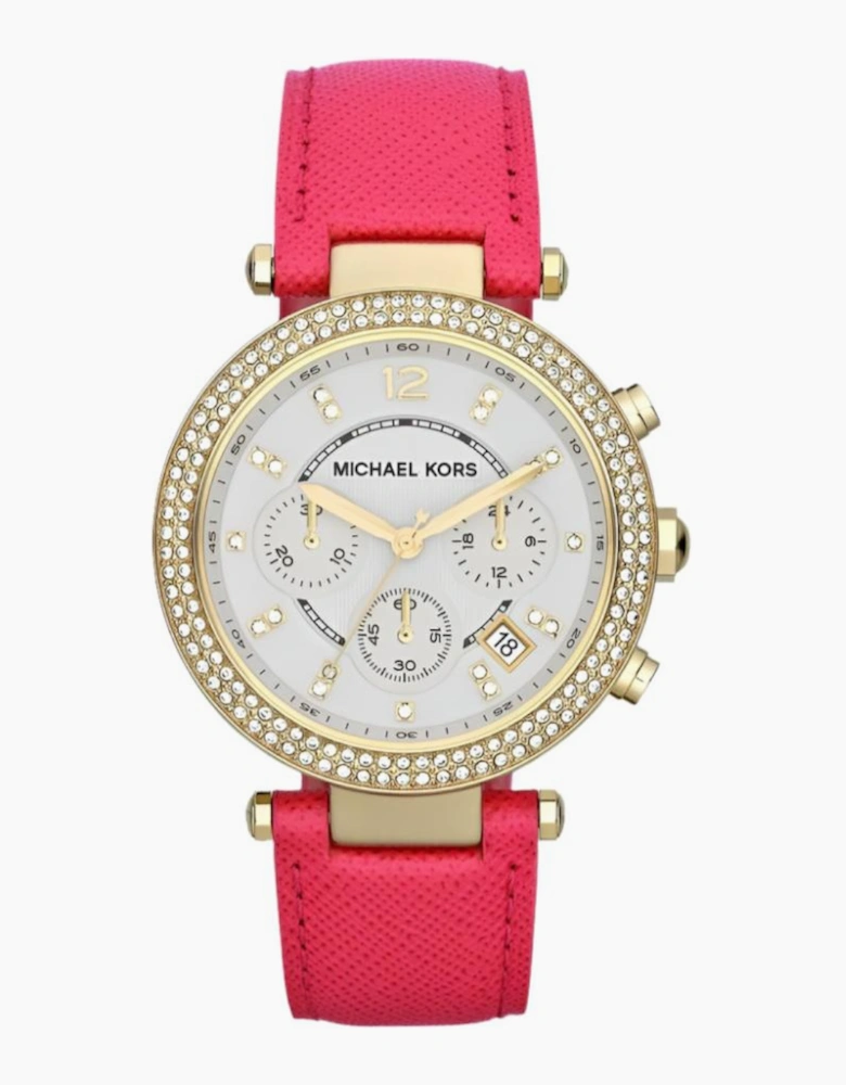 Michael Kors Parker Chrono Ladies Pink Watch MK2297
