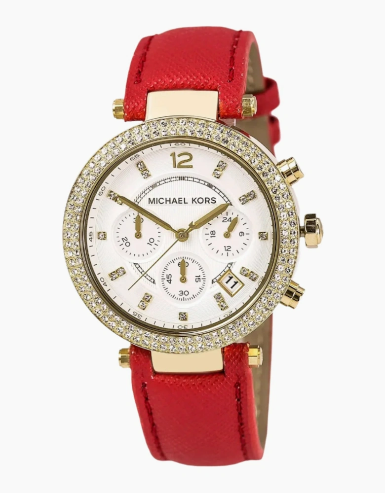 Michael Kors Parker Chrono Ladies Pink Watch MK2297