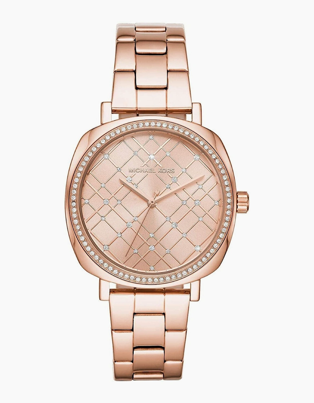 Michael Kors Ladies Rose-Gold Nia Watch MK3990