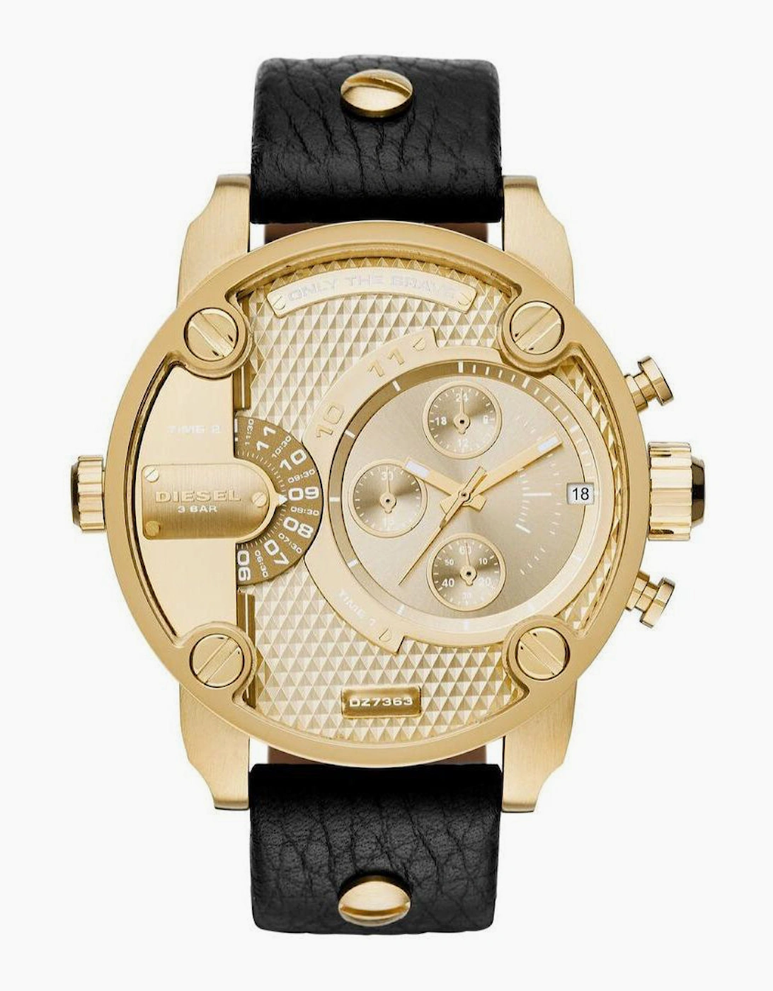 Diesel Men's Little Daddy Black Watch DZ7363